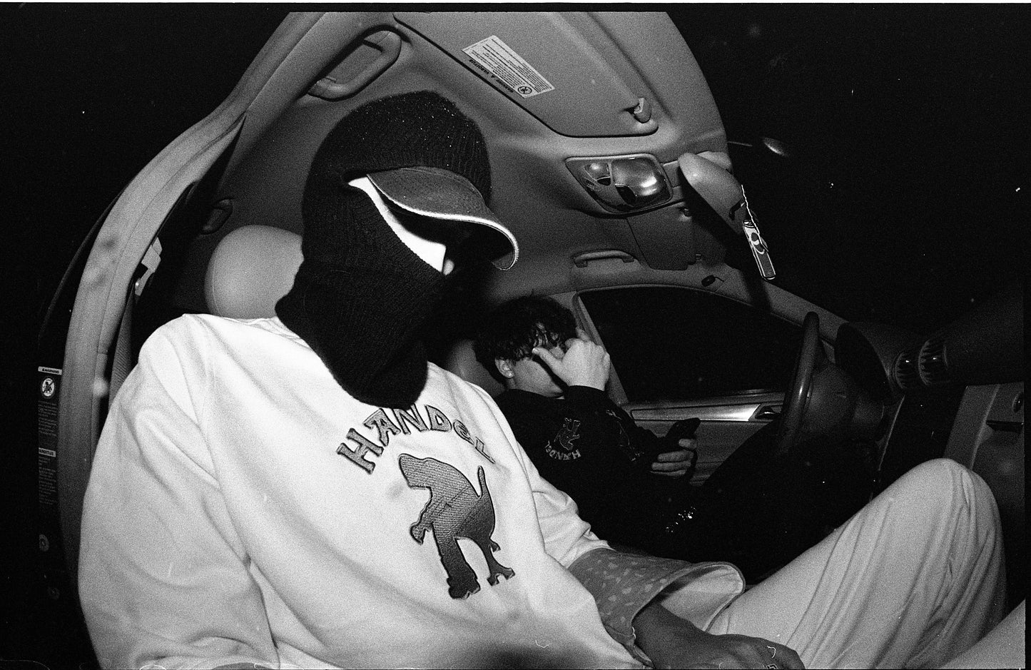 Handel Cigarette Enthusiast White Sweatshirt.