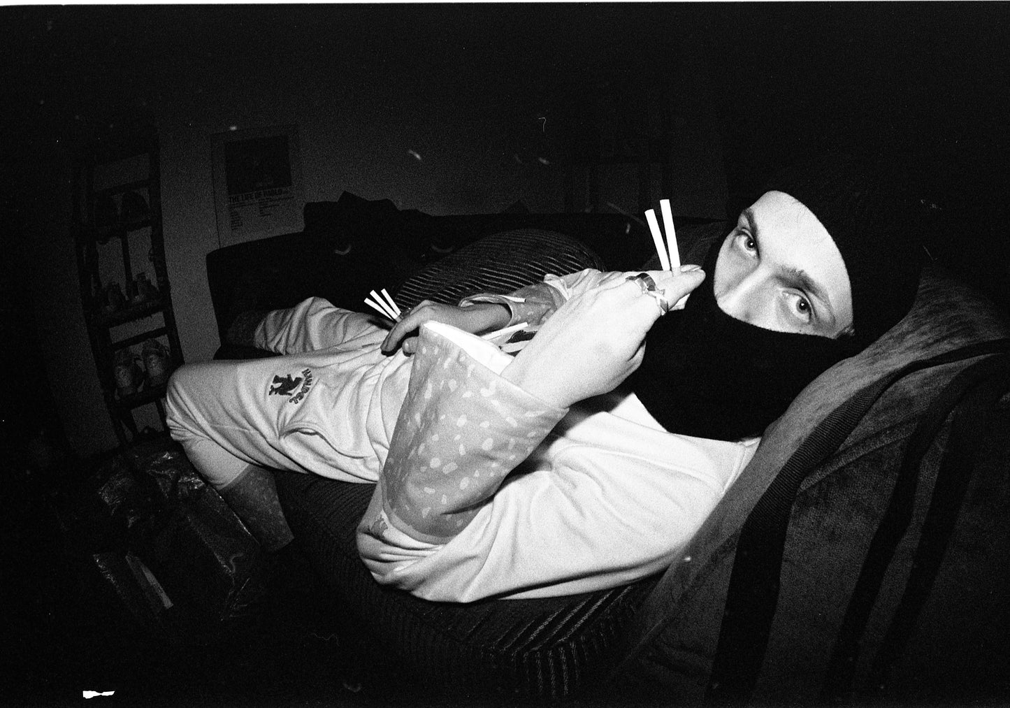 Handel Cigarette Enthusiast White Sweatshirt.