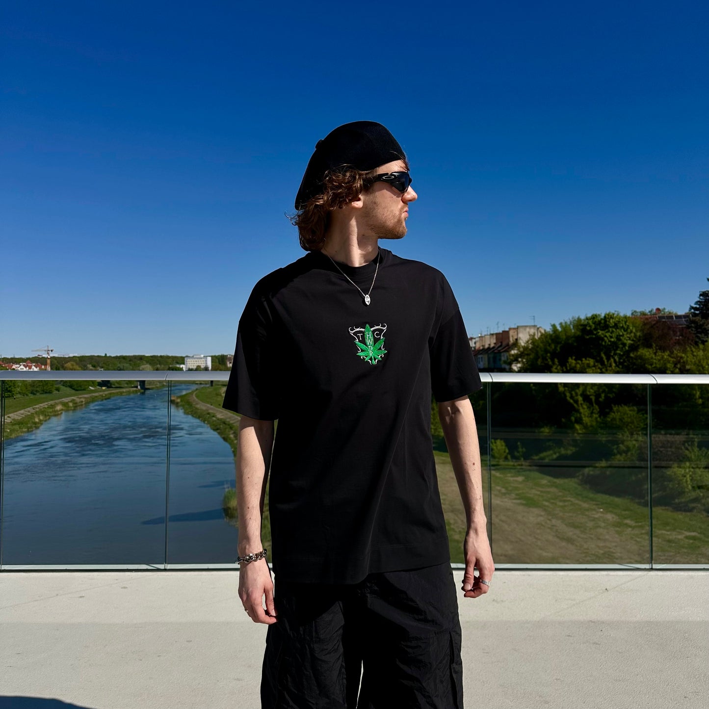 "THCHWDP" Shield T-shirt